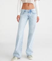 Super Low-Rise Baggy Wide Leg Jean