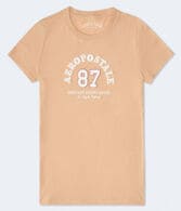 Aeropostale 87 Arch Appliqué Graphic Tee