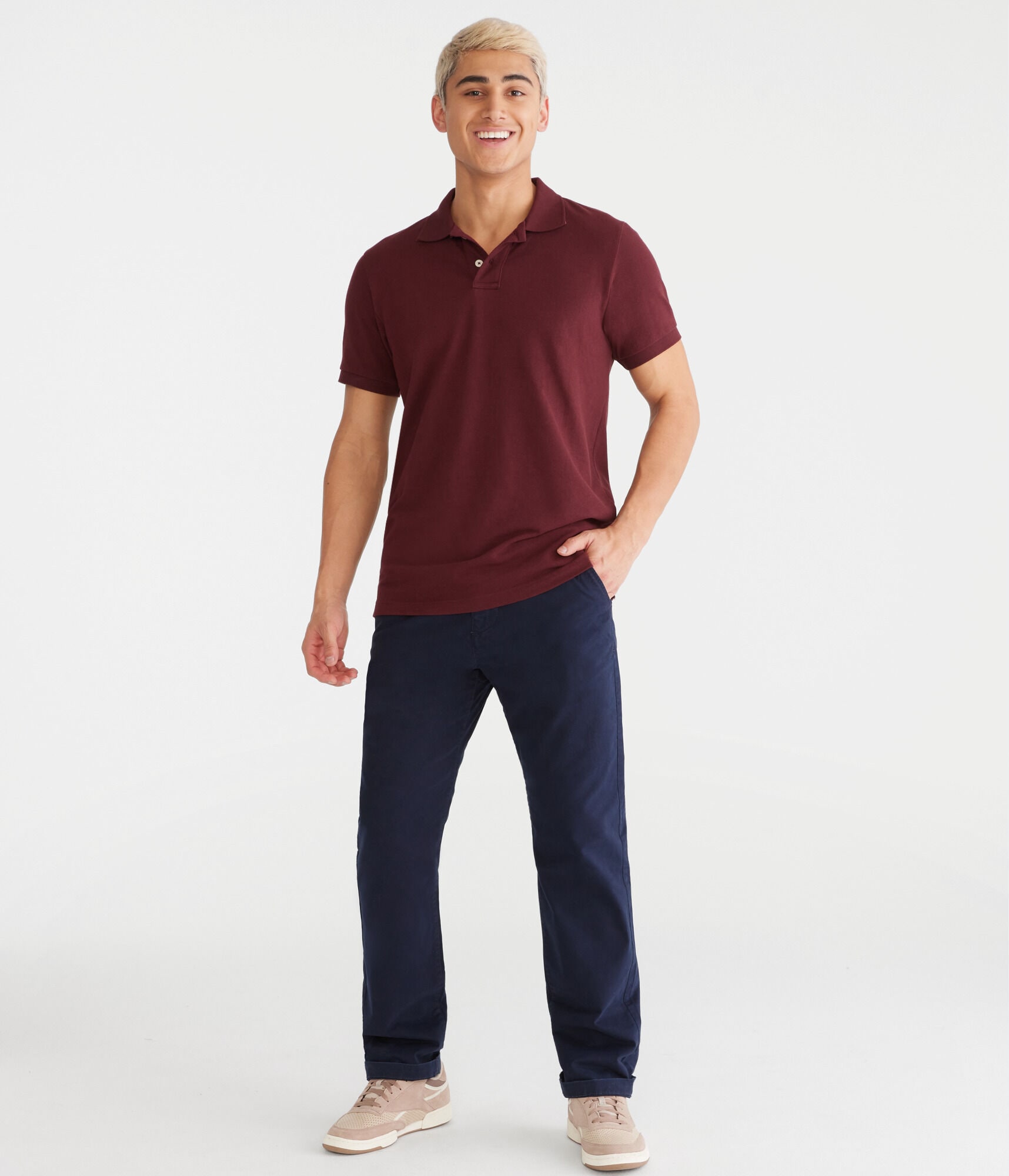Slim Straight Chinos