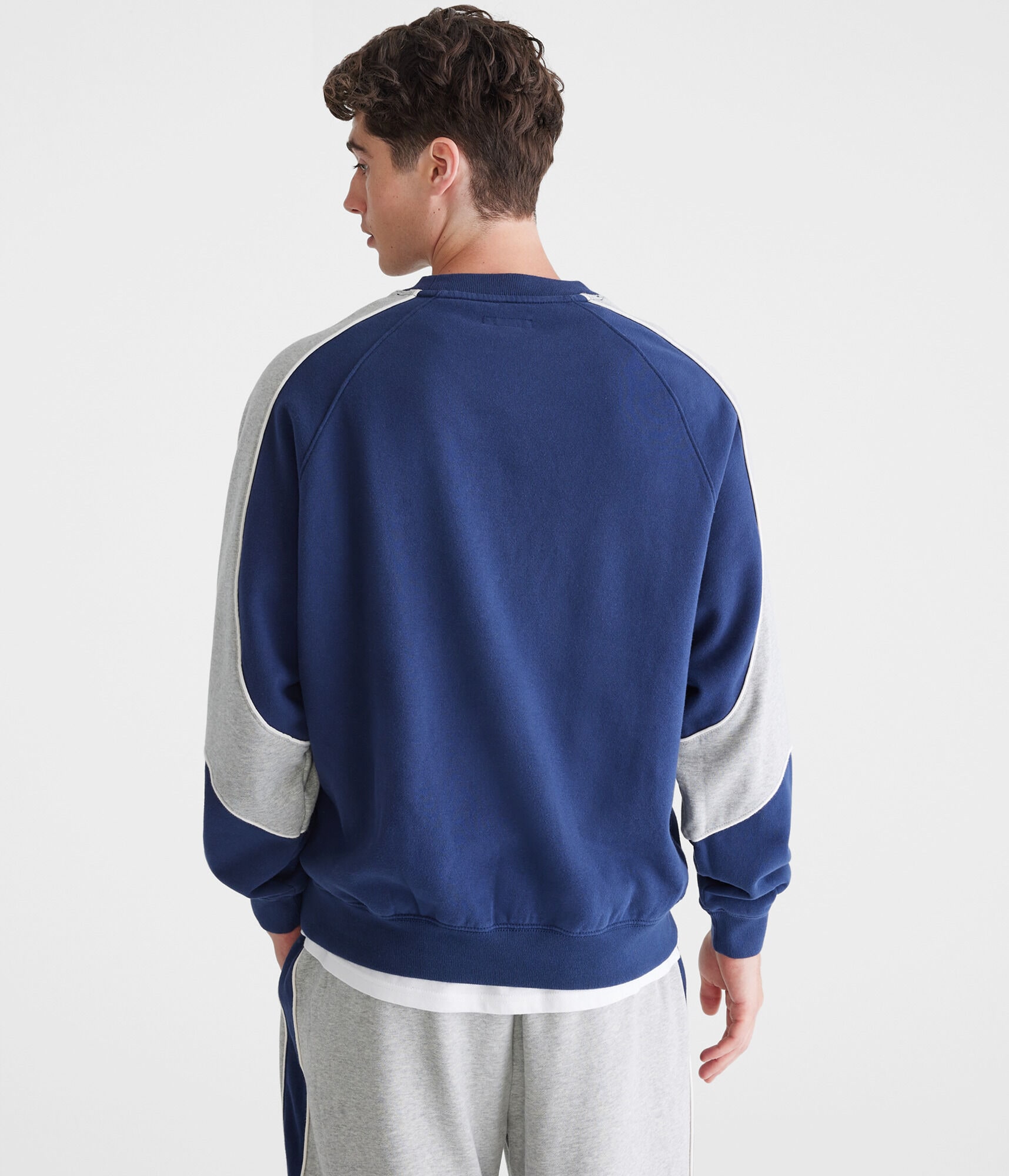 Colorblocked Crew Sweatshirt