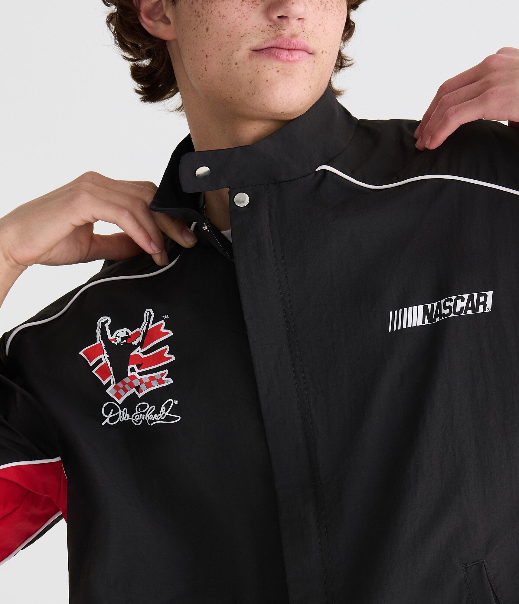 NASCAR Dale Earnhardt Full-Zip Track Jacket