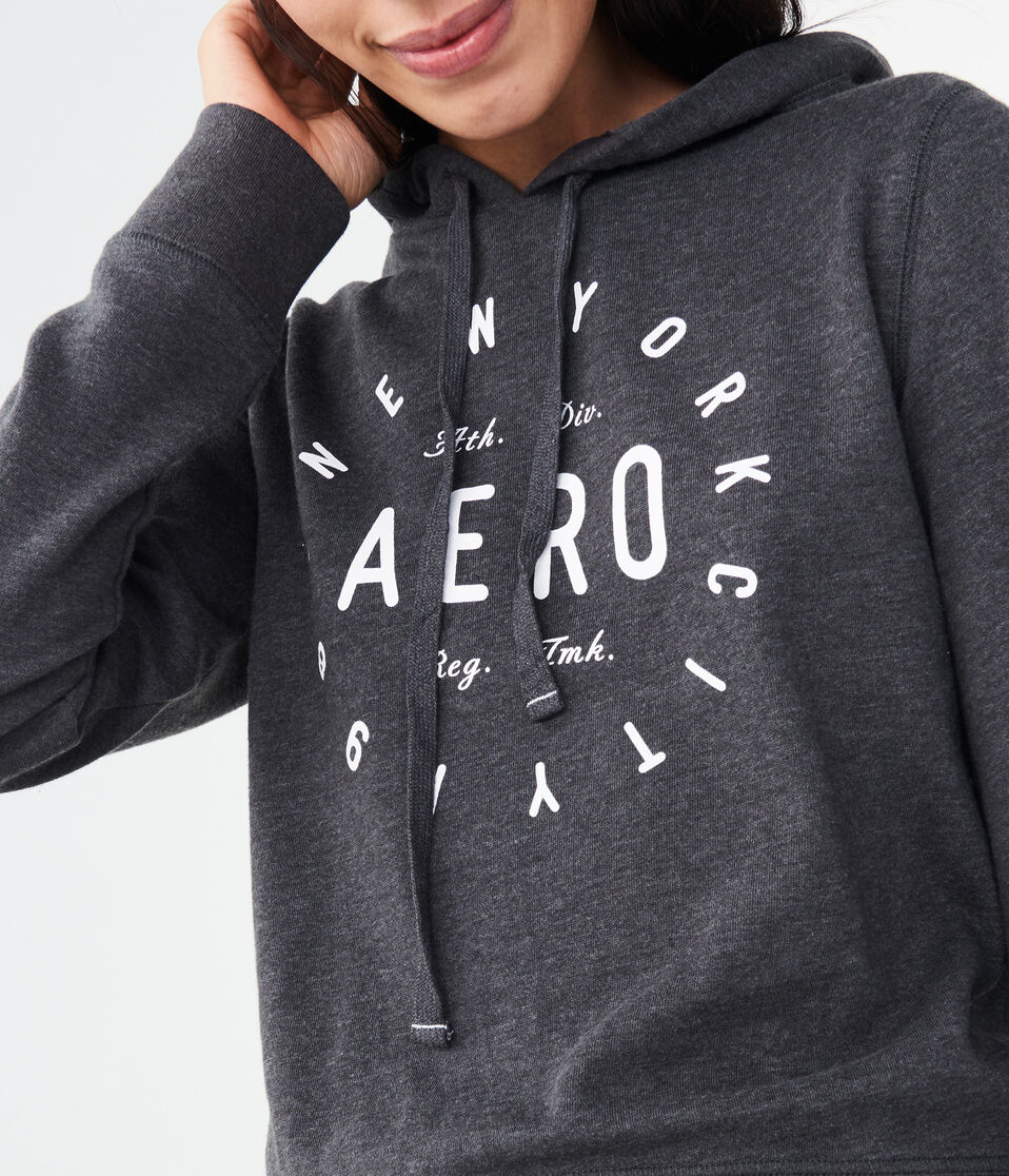 Aero New York Circle Pullover Hoodie