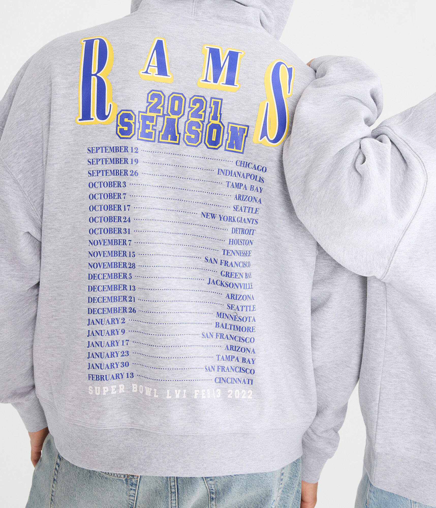 Los Angeles Rams 2021 Season Pullover Hoodie