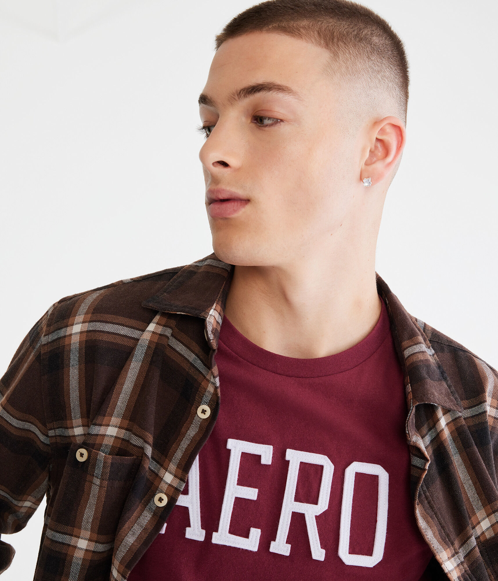 Aero Logo Appliqu&eacute; Graphic Tee