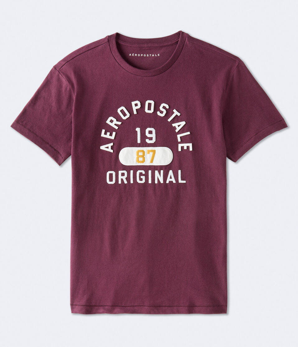 Aeropostale Original Arch Appliqué Graphic Tee