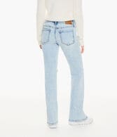 Low-Rise Flare Soft Flex Jean