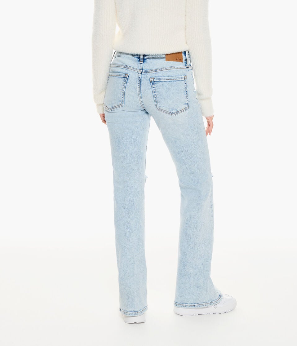 Low-Rise Flare Soft Flex Jean