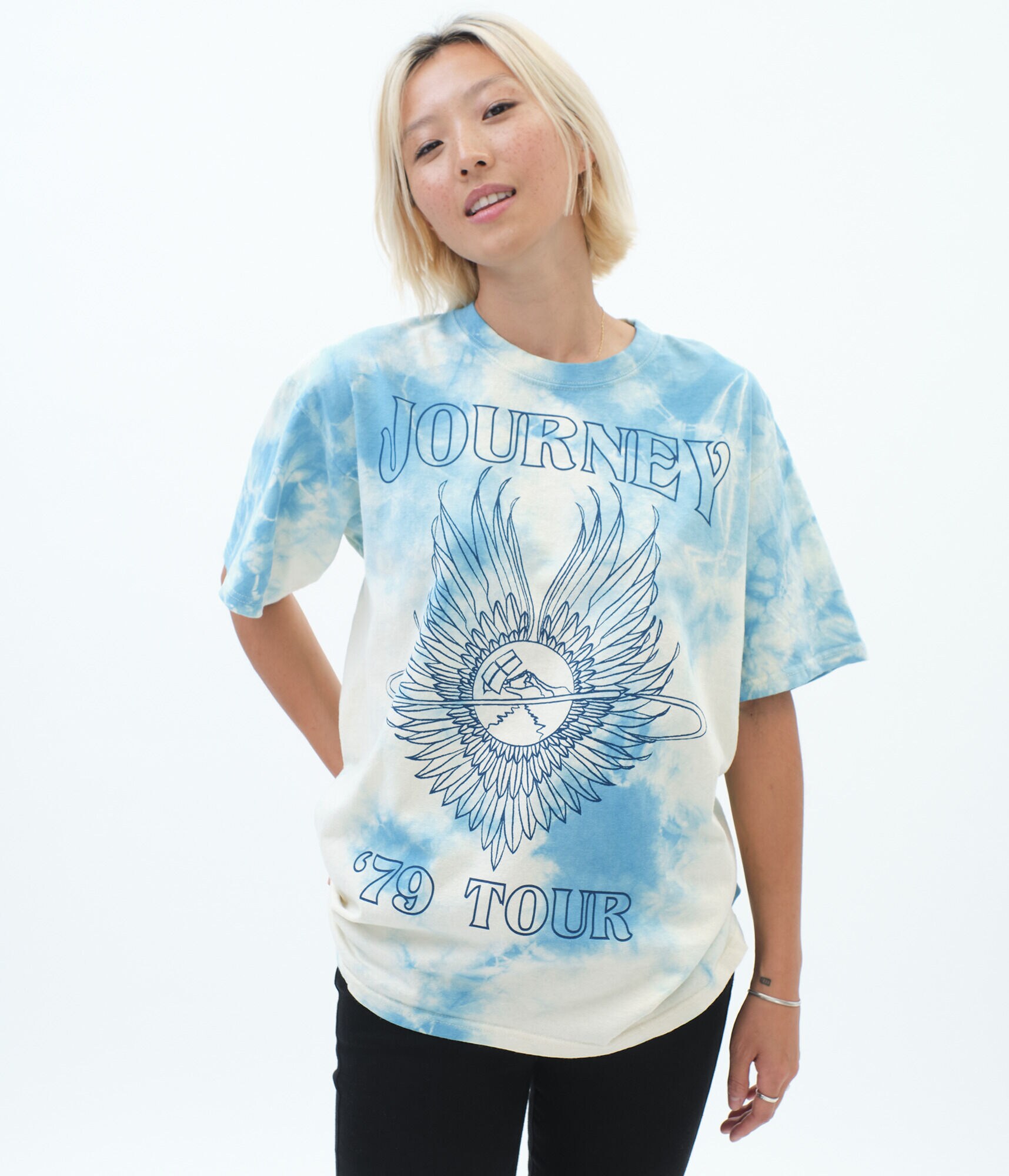Boyfriend graphic tee clearance