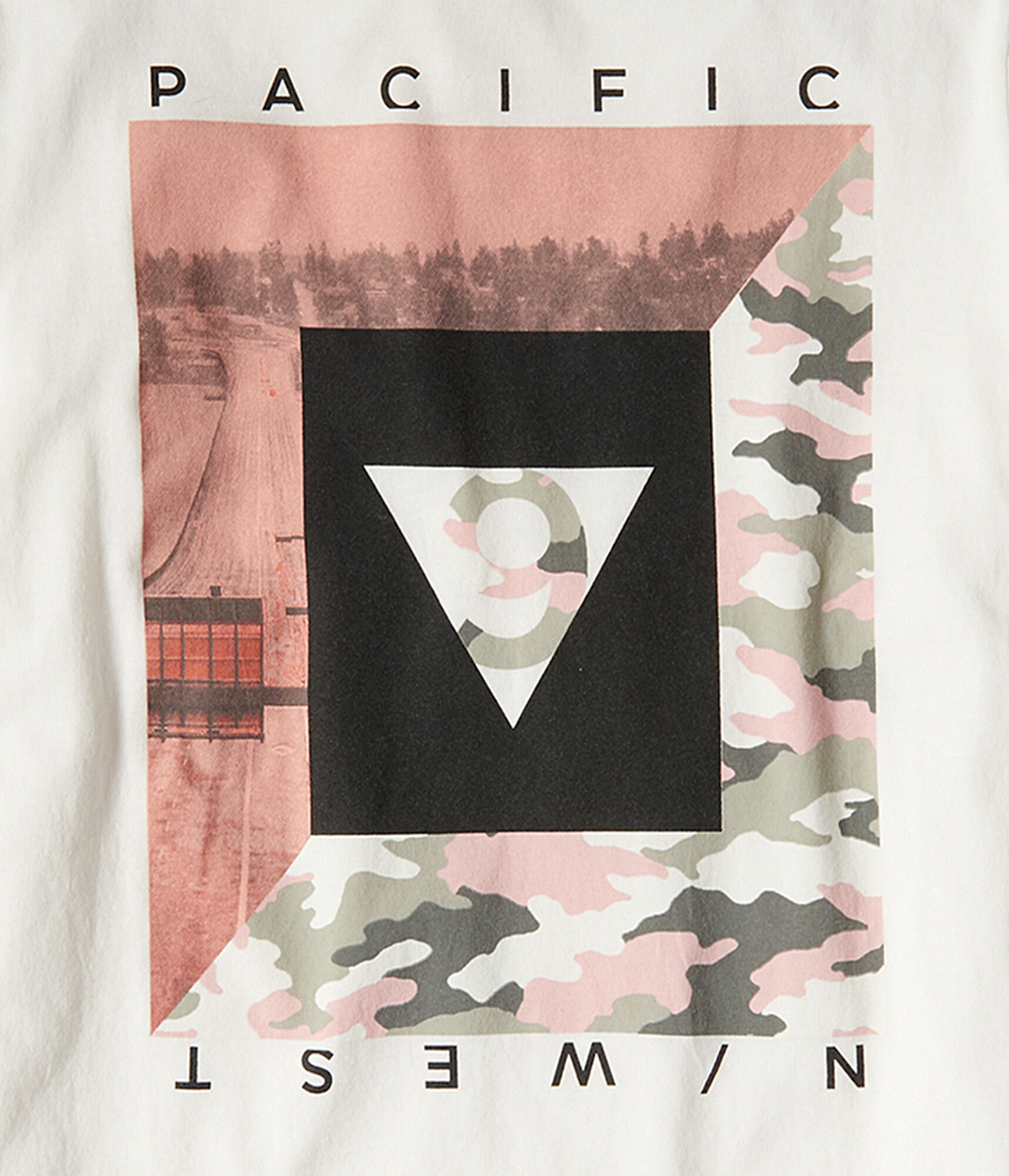 Long Sleeve Pacific N West Graphic Tee