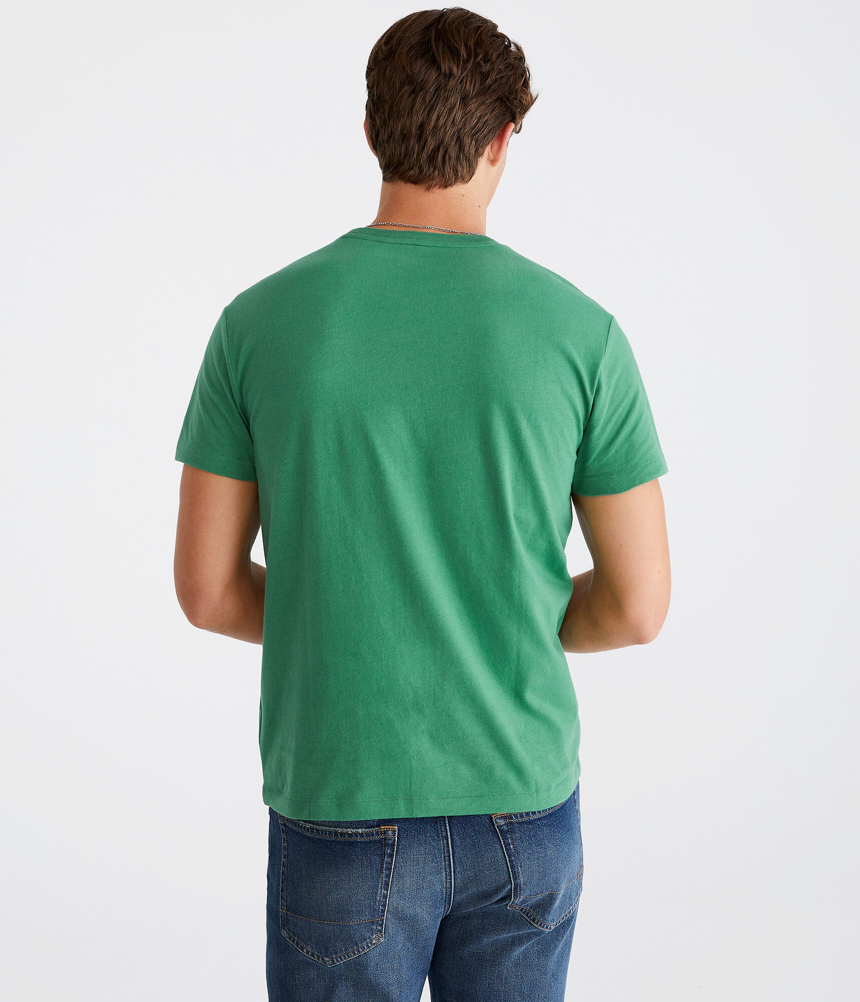 Aeropostale New York City Box Logo Appliqu&eacute; Graphic Tee