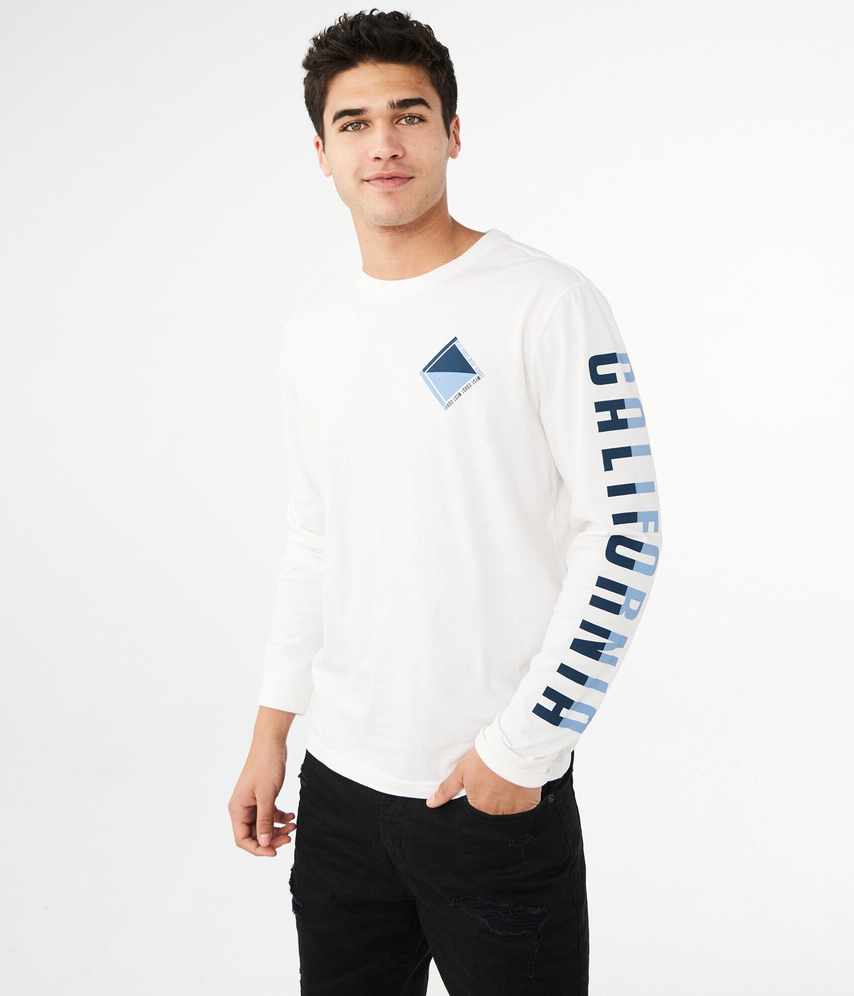 Long Sleeve California Graphic Tee