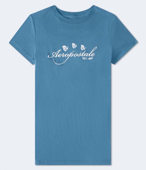 Aeropostale Butterflies Graphic Tee Aeropostale Butterflies Graphic Tee