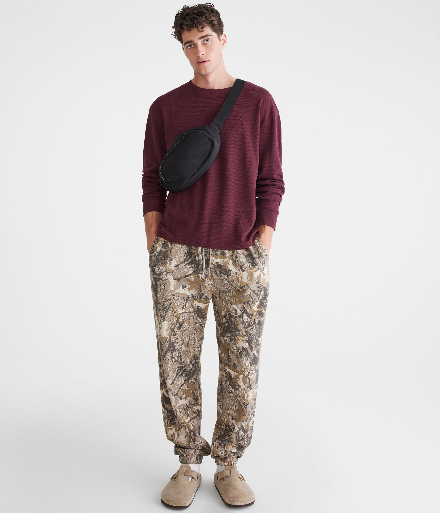 Forest Camo Jogger Sweatpants
