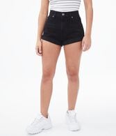 Real Denim High-Rise Mom Shorts