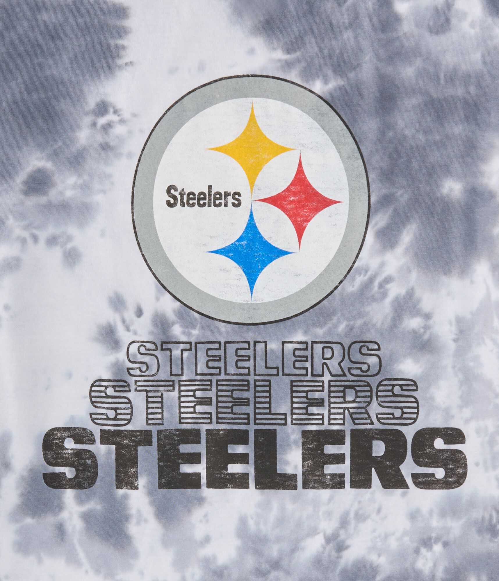 Pittsburgh Steelers Tie-Dye Relaxed Graphic Tee