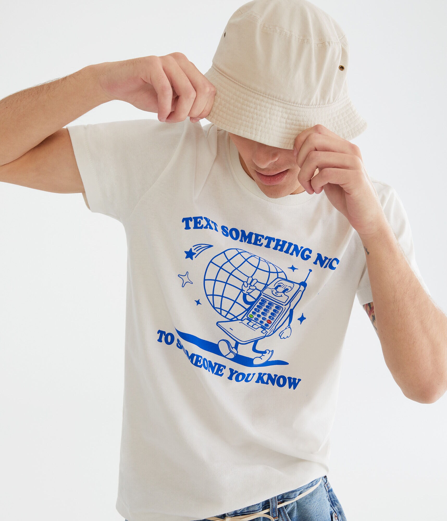 Retro Cell Phone Graphic Tee