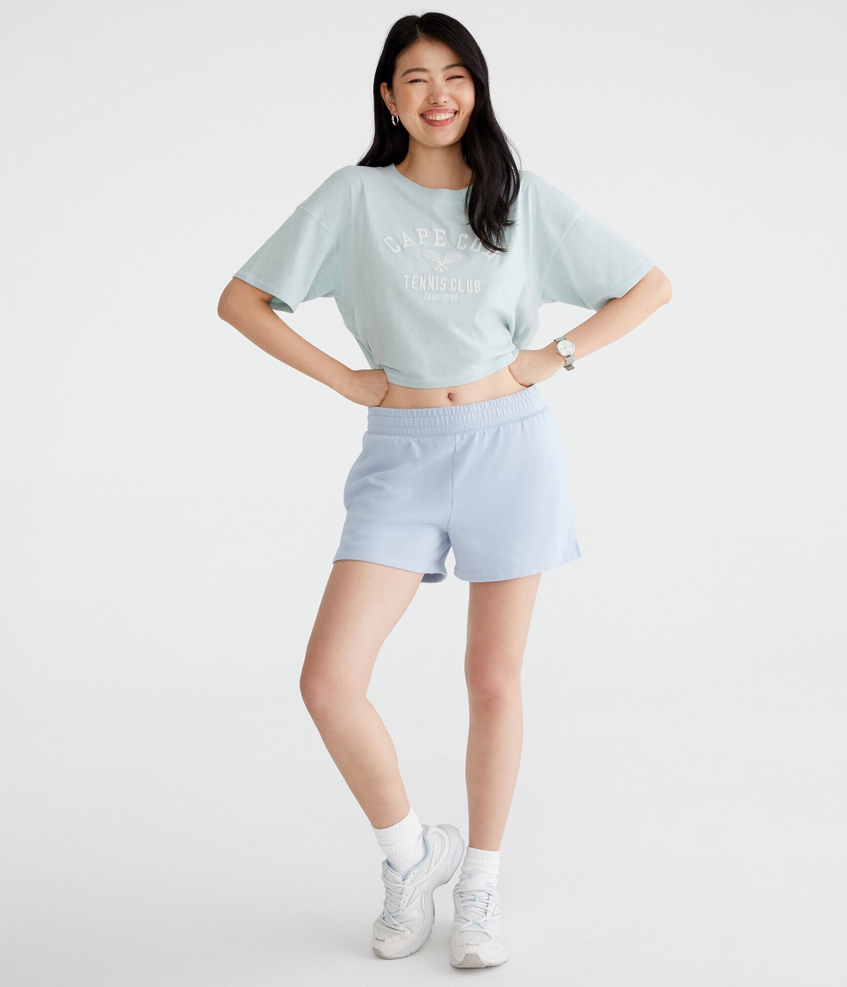 Fleece Slouchy Shorts