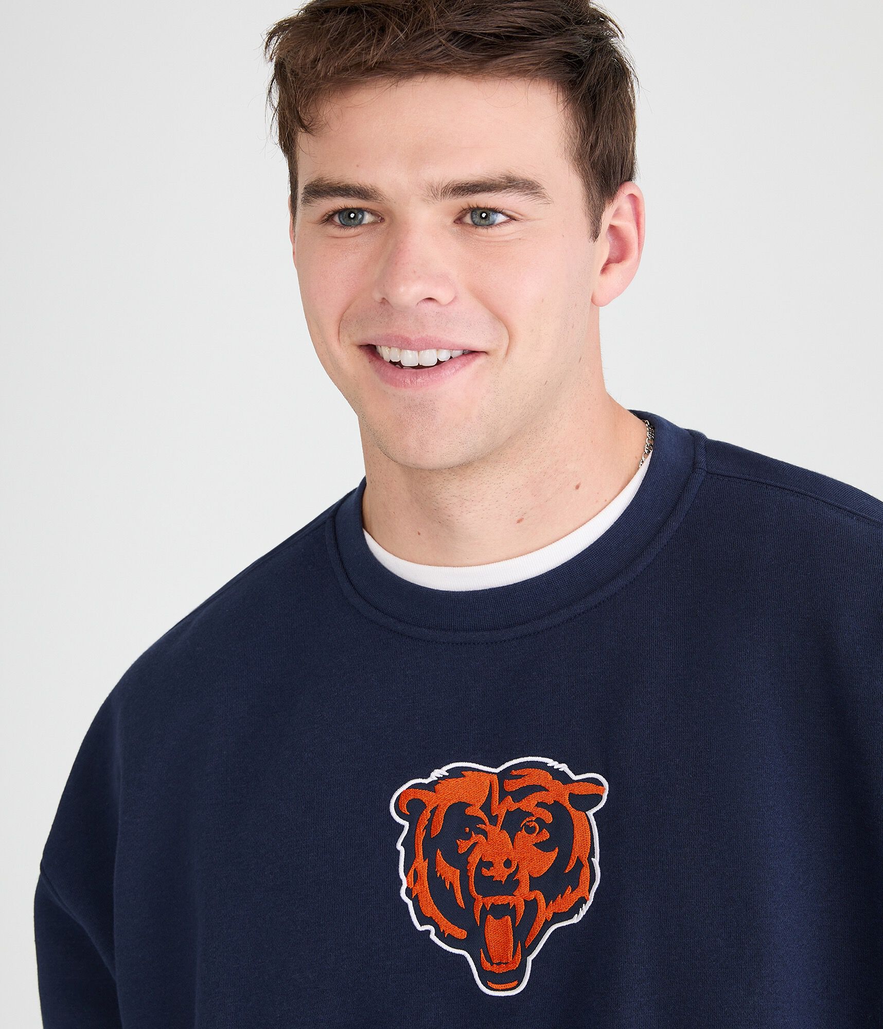 Chicago Bears Logo Crew Sweatshirt