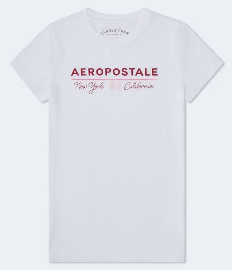 Aero 87 Script Shine Graphic Tee Aero 87 Script Shine Graphic Tee