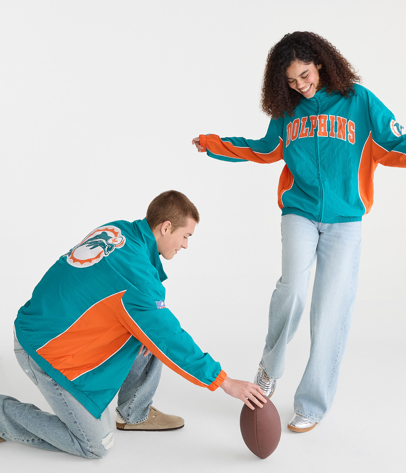 Miami Dolphins Full-Zip Track Jacket