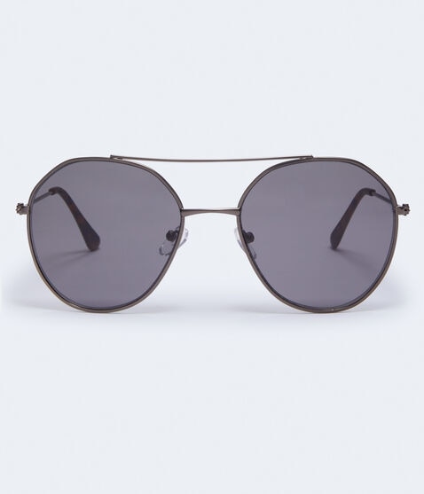 Rounded Geometric Top-Bar Sunglasses Rounded Geometric Top-Bar Sunglasses