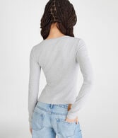 Long Sleeve Ciao Graphic Baby Tee