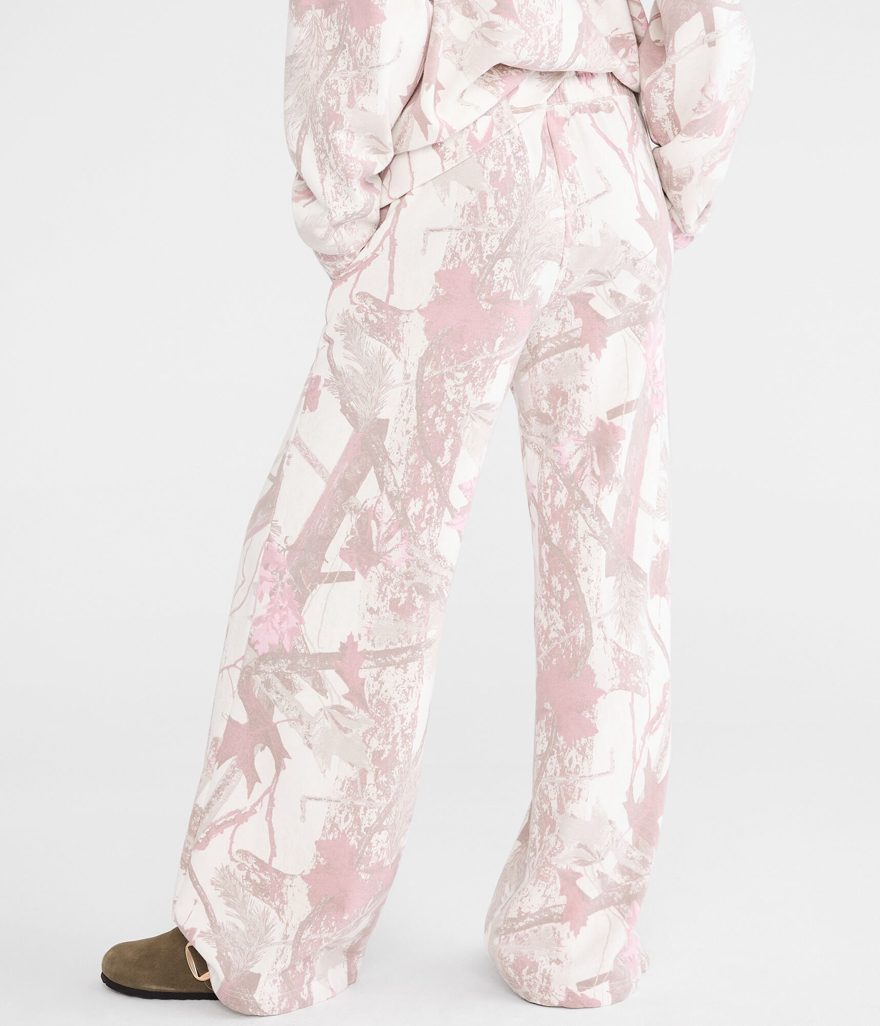 Cloud Soft Forest Camo High-Rise Wide Leg Sweatpants