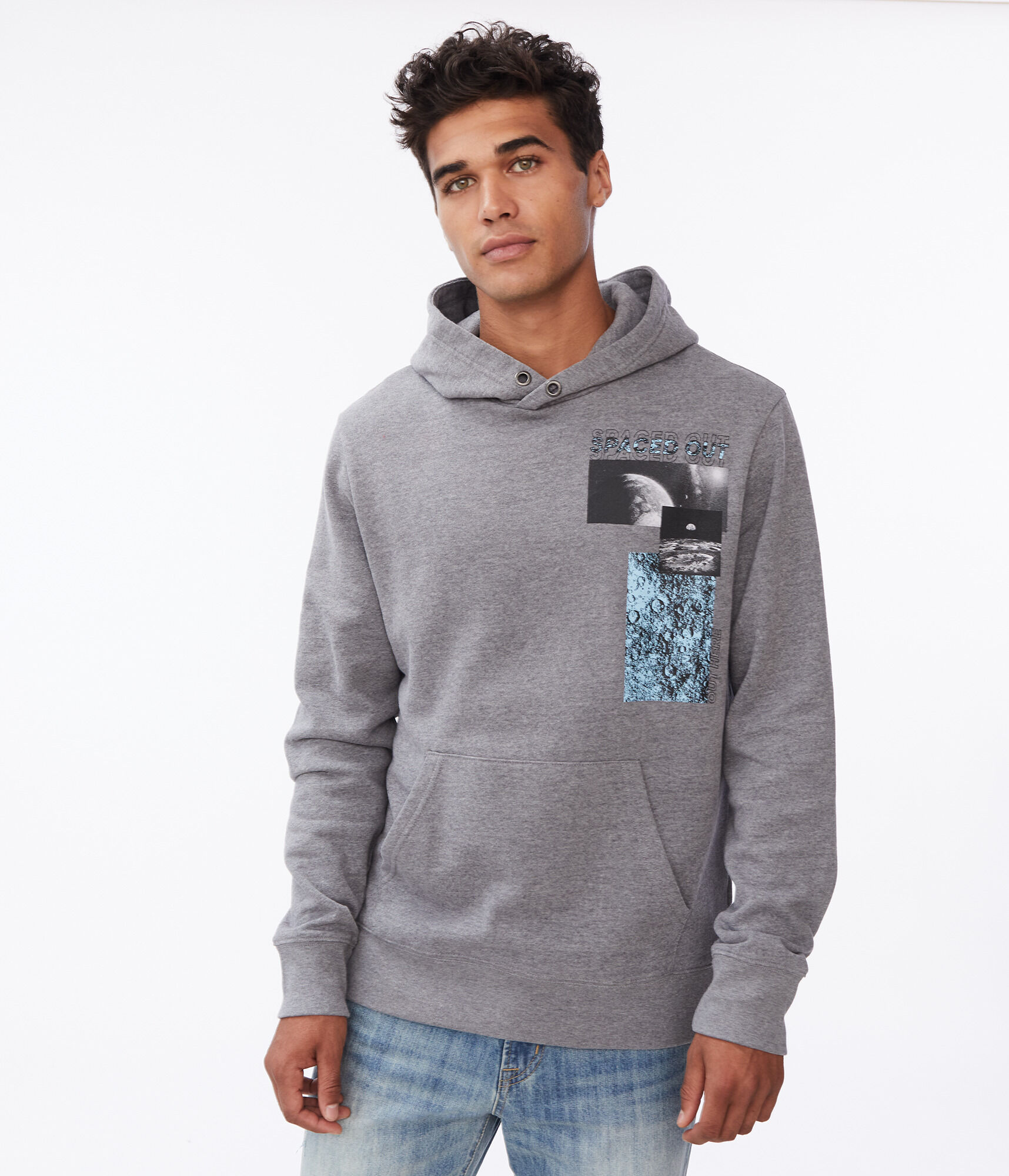 Spaced Out Pullover Hoodie***