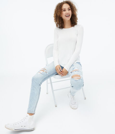 Long Sleeve Seriously Soft Crew Tee