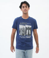 Aero NYC Bridges Graphic Tee