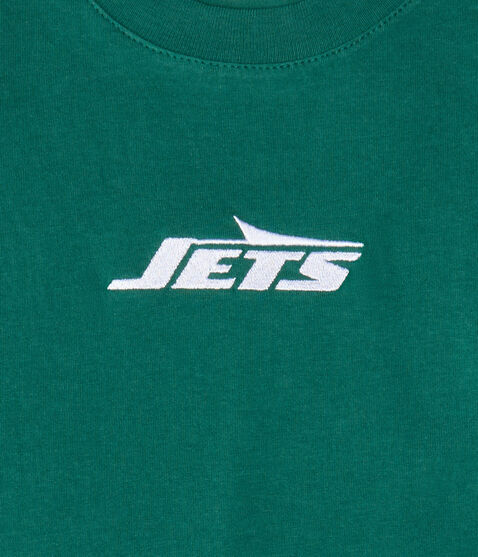 New York Jets Mini Logo Relaxed Graphic Tee New York Jets Mini Logo Relaxed Graphic Tee