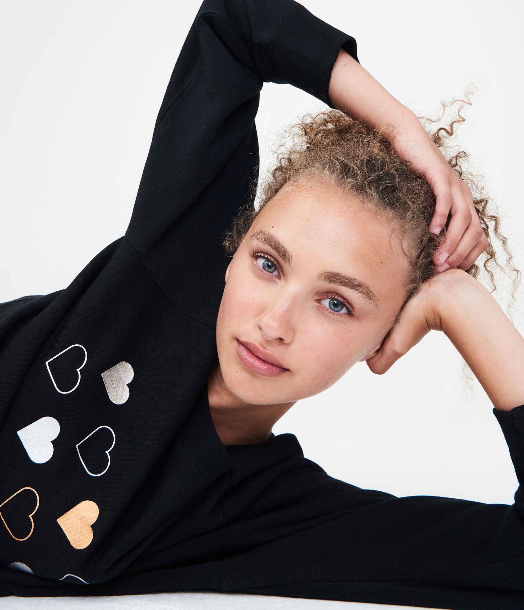 Hearts Yummy Sweatshirt