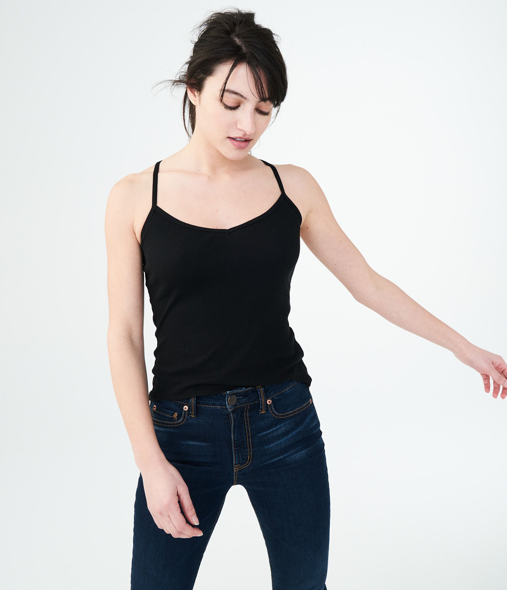 Solid Ring-Back Cami