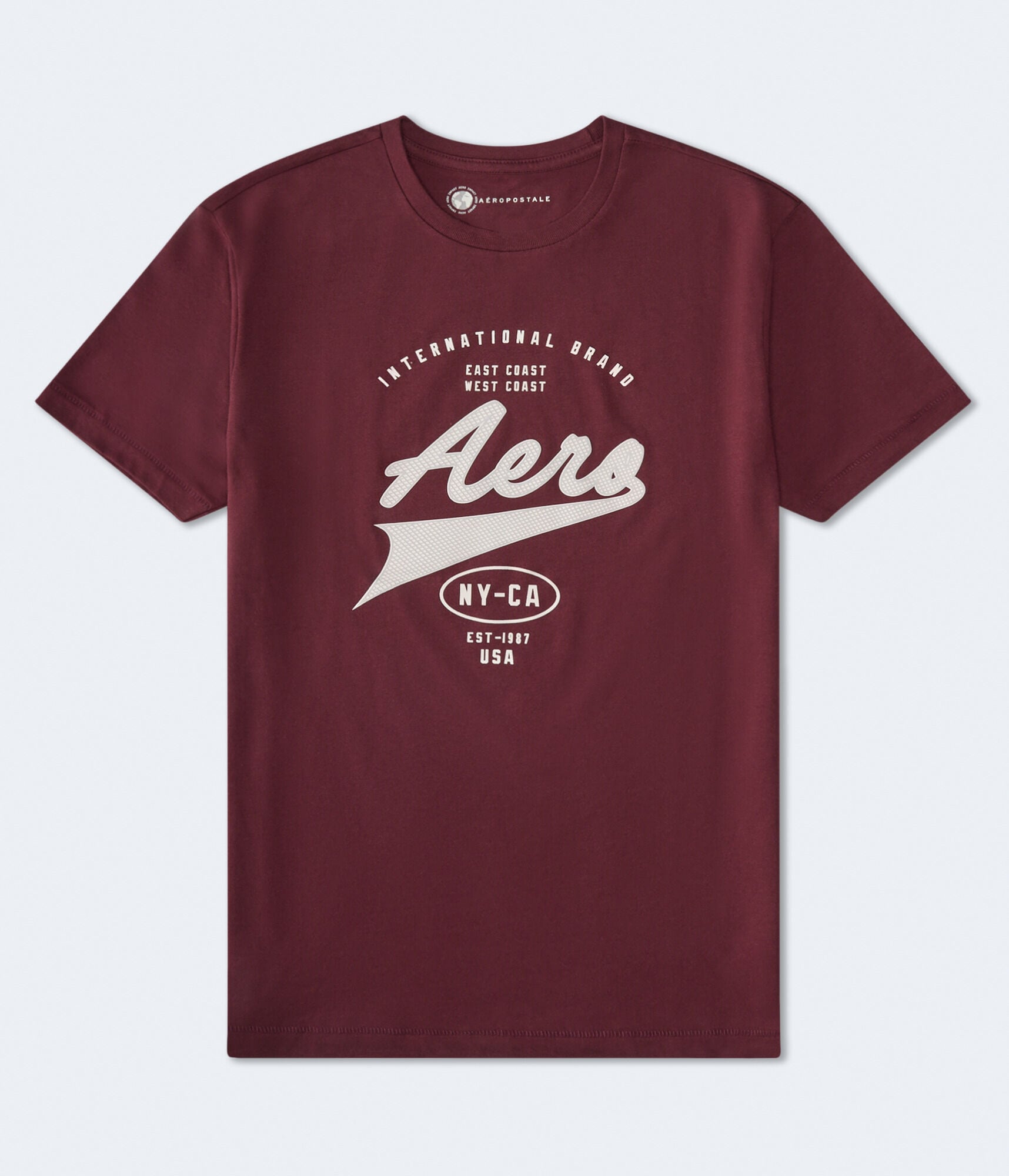 Aero Script Logo Graphic Tee