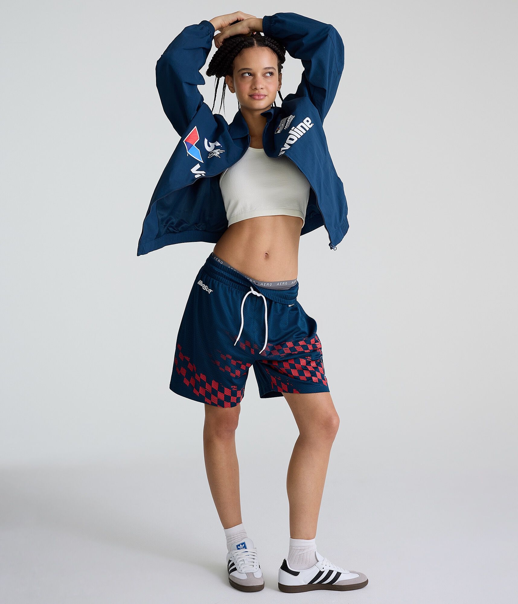 NASCAR Red Bull Trackhouse Mesh Shorts 6"