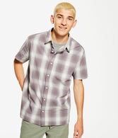 Relaxed Plaid Button-Down Shirt
