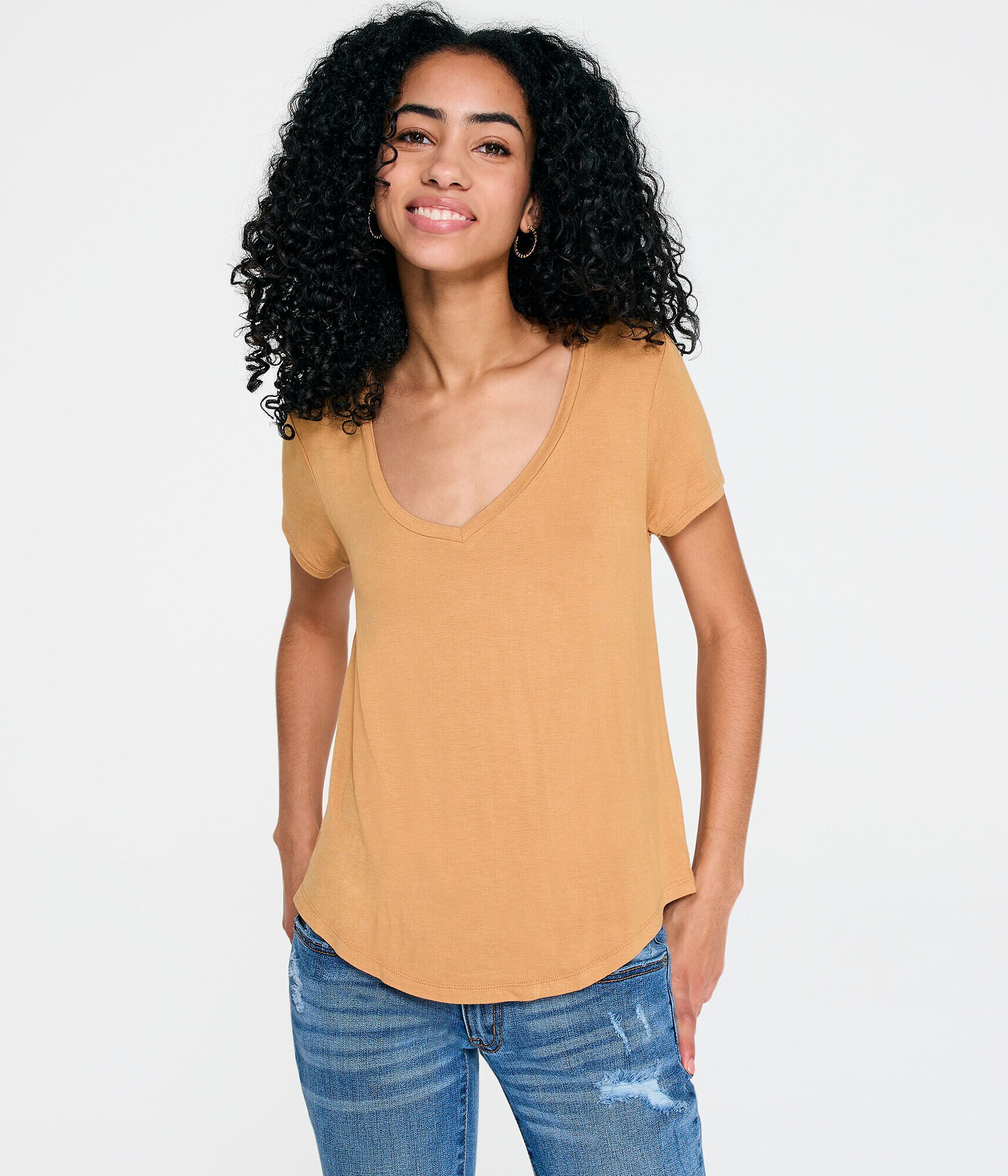 Seriously Soft V-Neck Tee