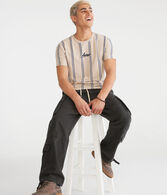 Aero Vertical Stripe Graphic Tee