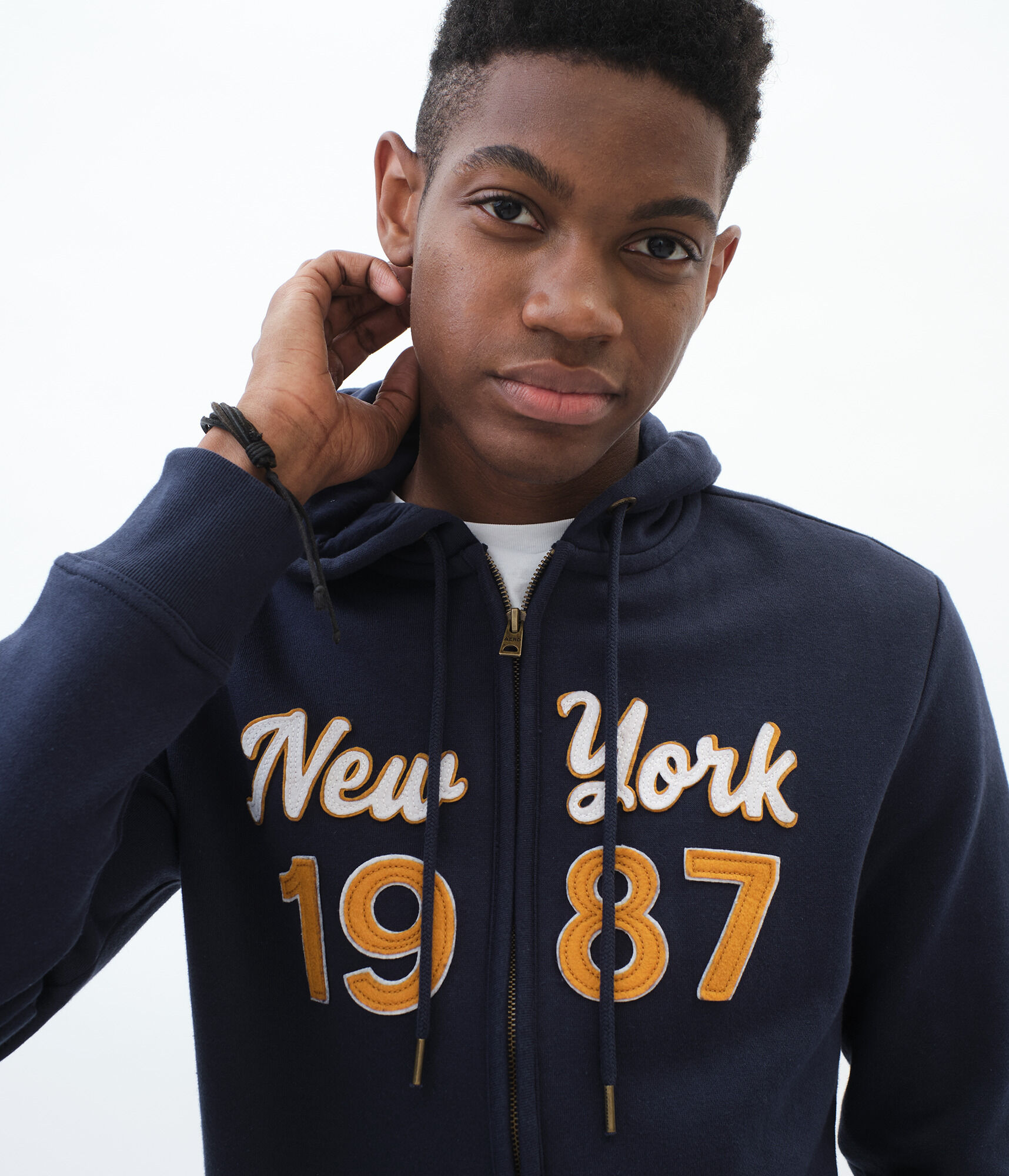 New York 1987 Full-Zip Hoodie