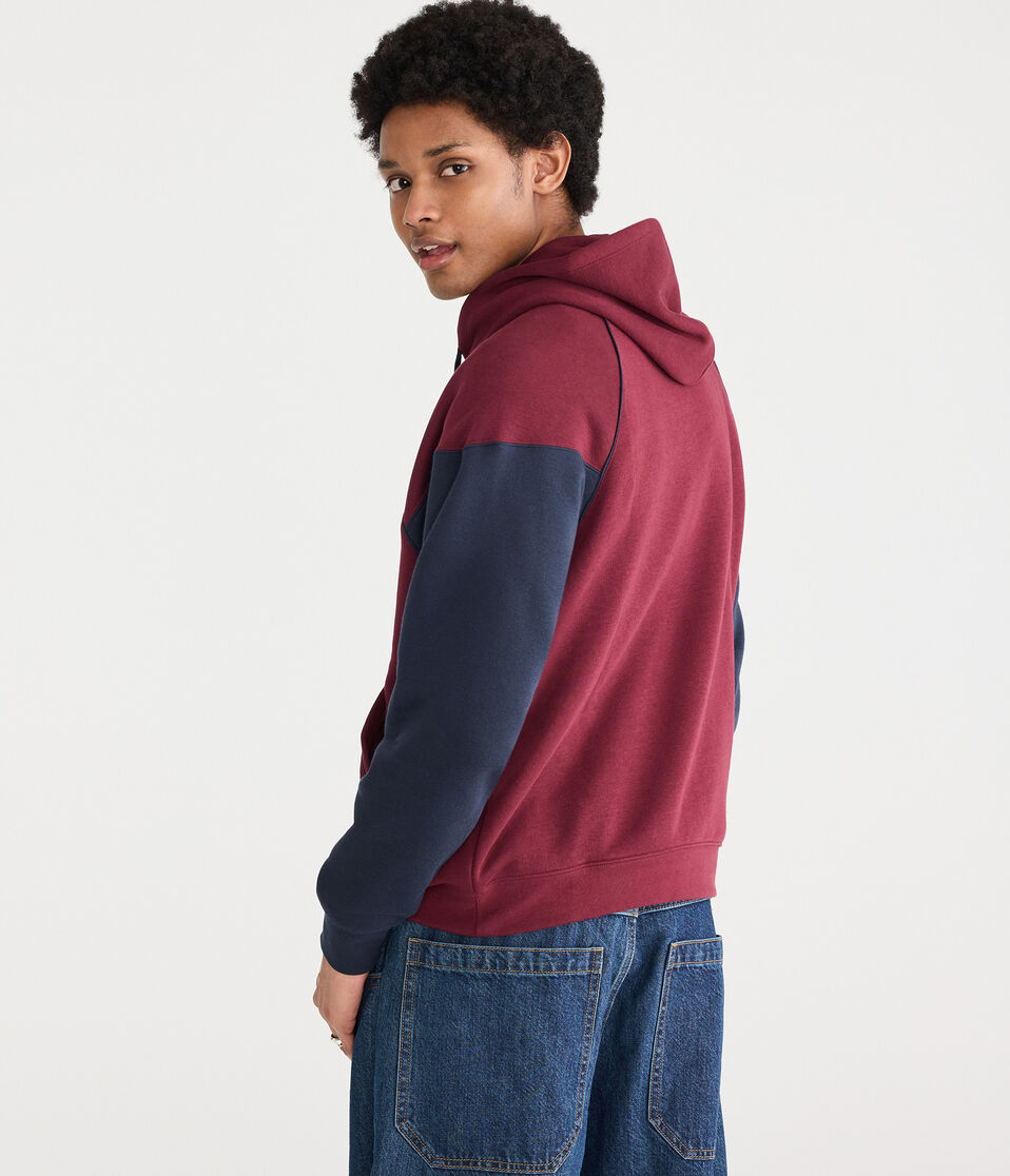 Champion Logo Piped Pullover Hoodie