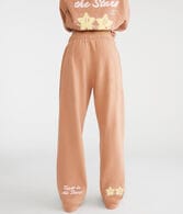 Cloud Soft Trust In The Stars Straight Leg Sweatpants