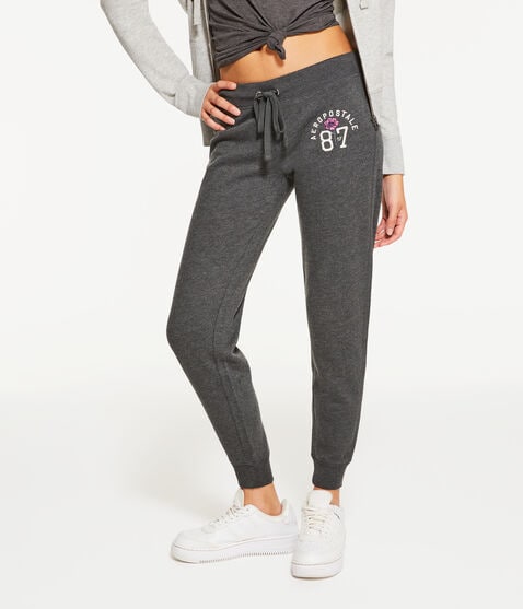 Aeropostale 87 Flower Jogger Sweatpants