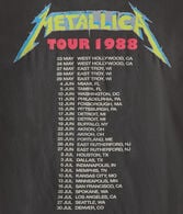 Metallica Tour 1988 Relaxed Graphic Tee