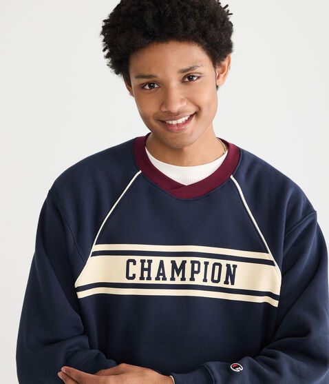 Champion Colorblocked Crew Sweatshirt Champion Colorblocked Crew Sweatshirt