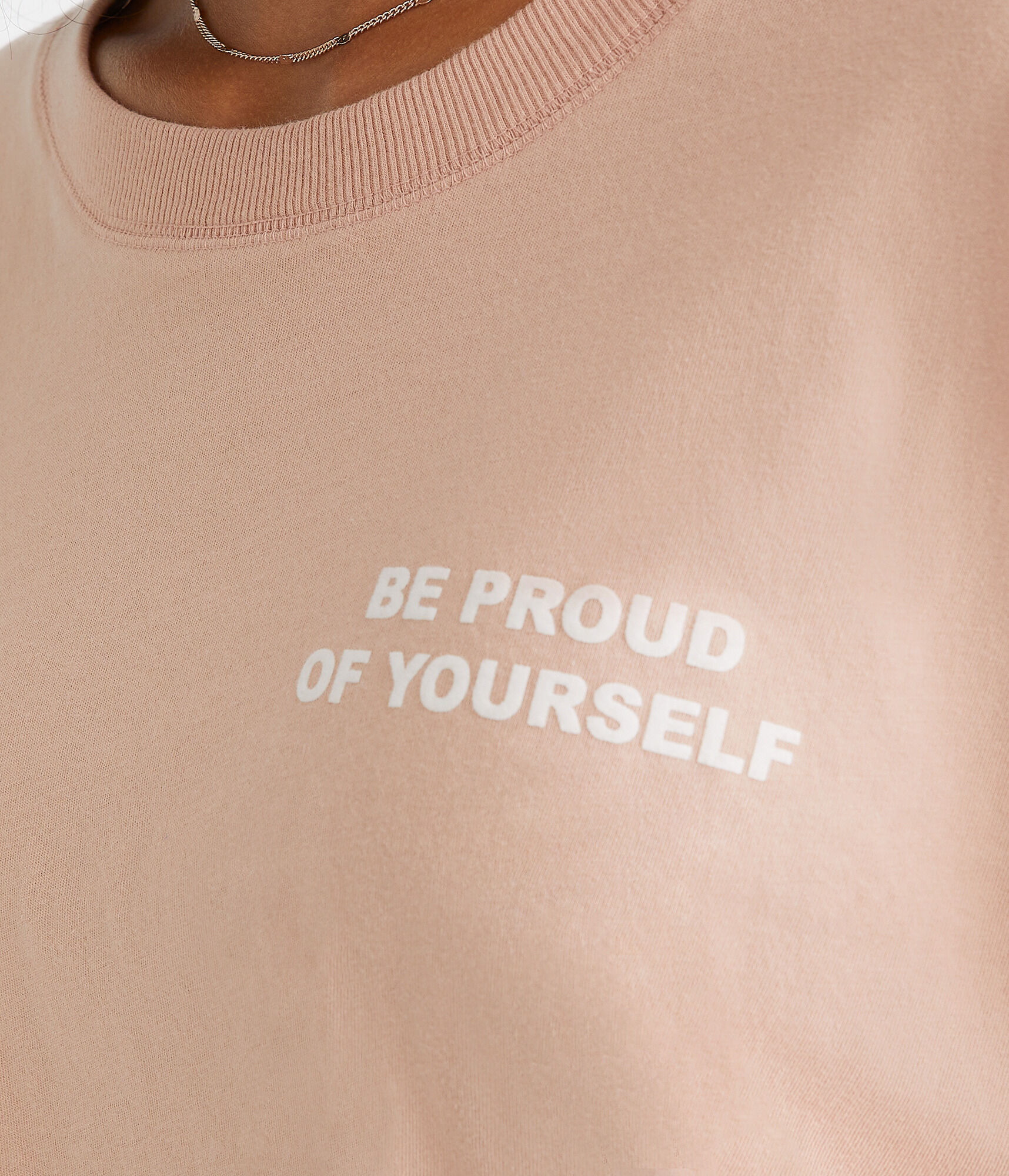 Be Proud Cropped Boyfriend Graphic Tee