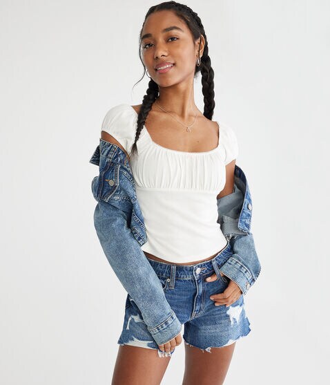 Seriously Soft Puff Sleeve Top