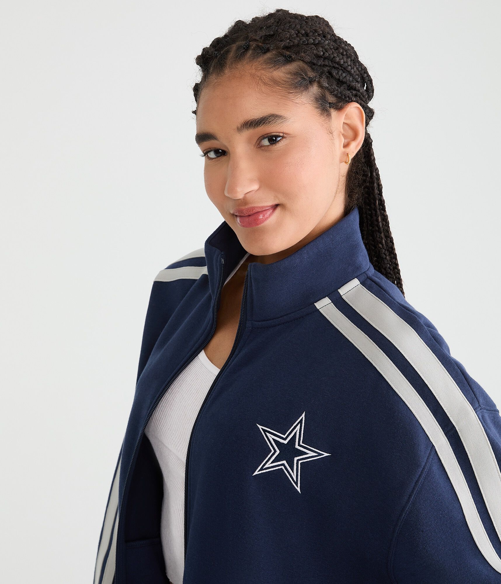 Dallas Cowboys Fleece Track Jacket