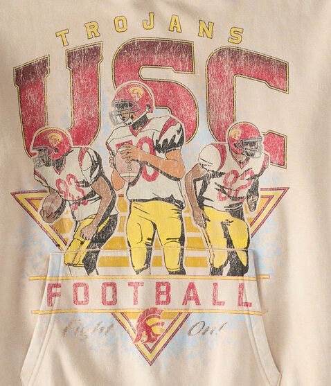 USC Trojans Football Pullover Hoodie USC Trojans Football Pullover Hoodie