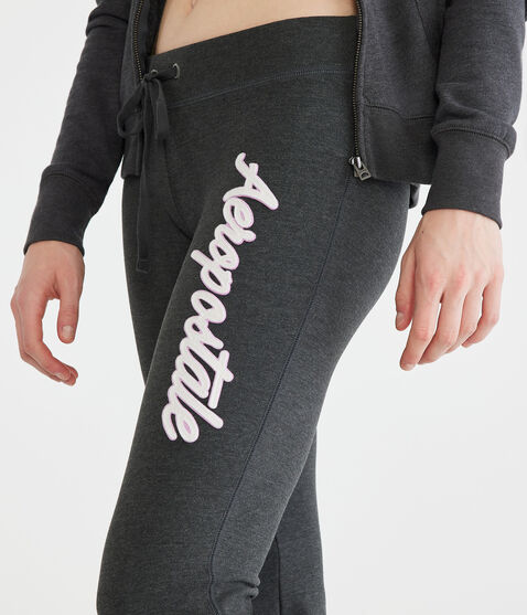 Aéropostale Aeropostale Script Fit & Flare Sweatpants