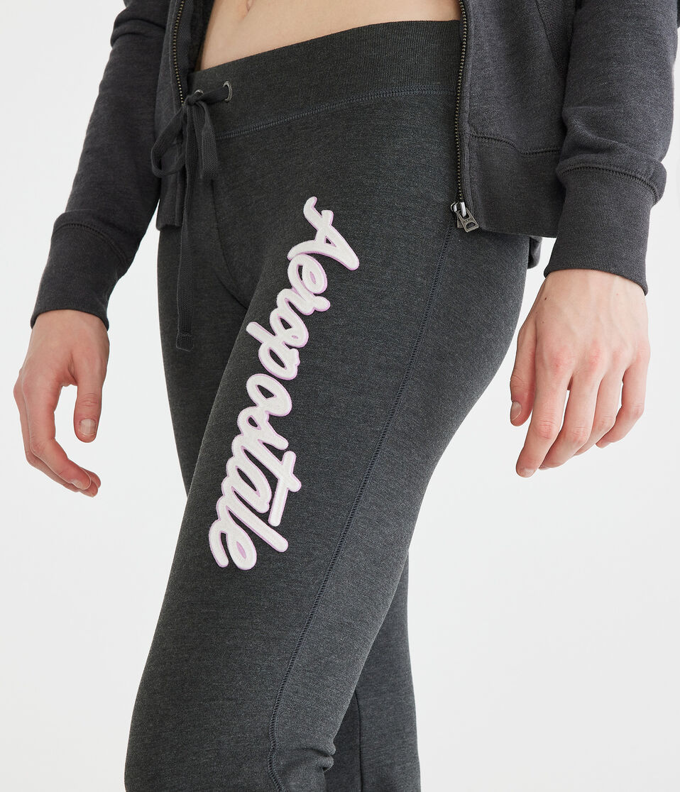 Aeropostale Script Fit & Flare Sweatpants